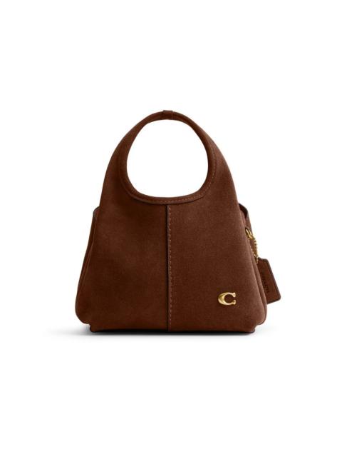 COACH Lana 19 suede shoulder bag