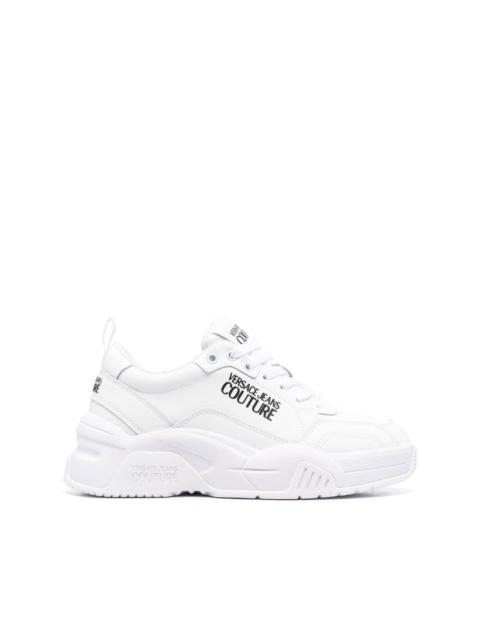VERSACE JEANS COUTURE logo-print chunky sneakers