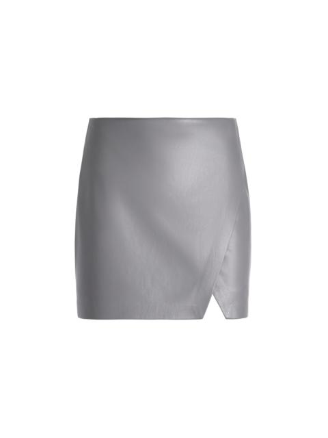 Alice + Olivia SIOBHAN VEGAN MINI SKIRT