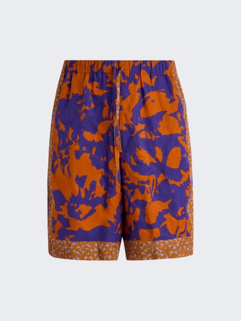 Dries Van Noten Piperi Shorts Orange