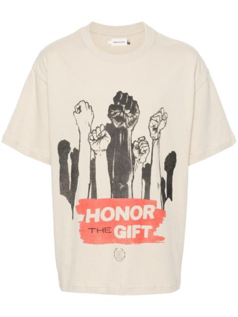 HONOR THE GIFT Dignity cotton T-shirt