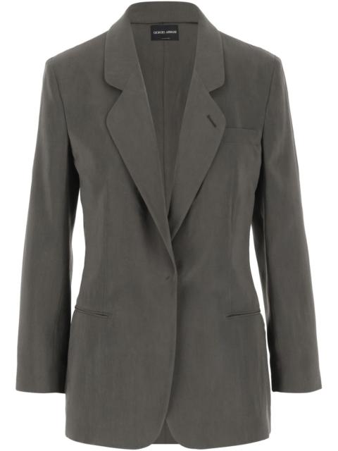 GIORGIO ARMANI single-breasted blazer
