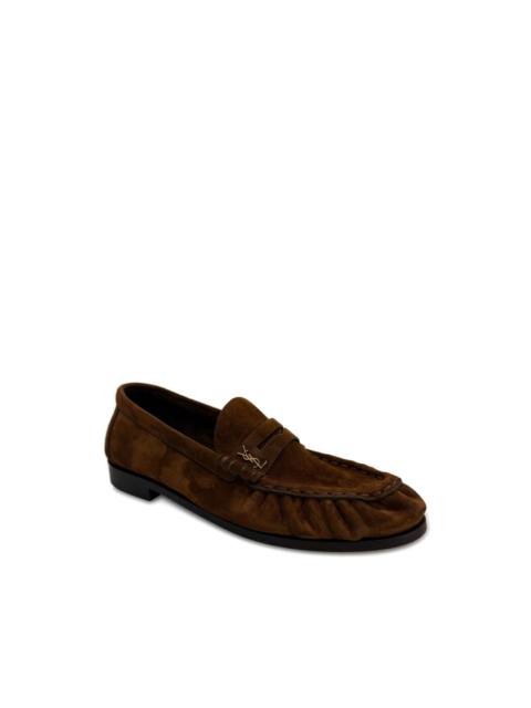 logo loafers