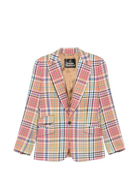 Vivienne Westwood checked pocket jacket