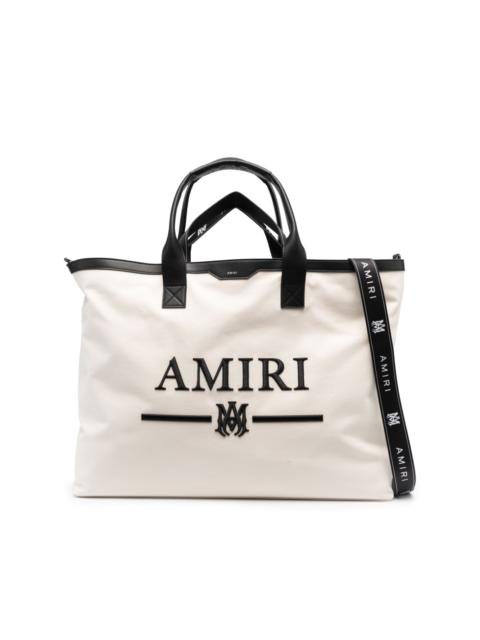AMIRI logo-embroidered tote bag