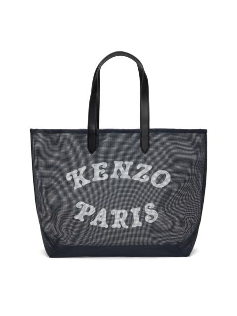 KENZO Navy VERDY Edition Kenzo Paris 'KENZO Play' Large Tote