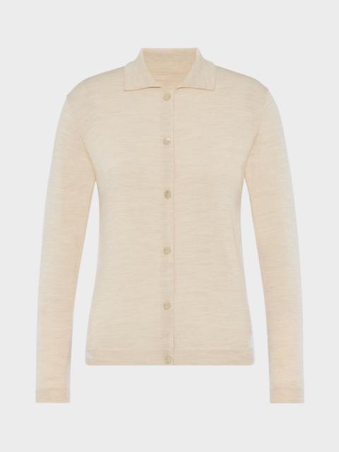 Maison Margiela Wool polo cardigan