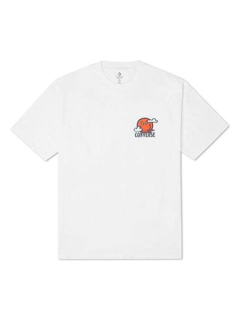 Converse Converse Moving Mountains Short Sleeve T-Shirt 'White' 10022040-A02