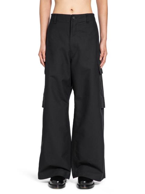 Comme des Garçons Homme Wide Trousers In Cotton