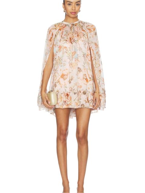 HEMANT & NANDITA Mini Dress Cape