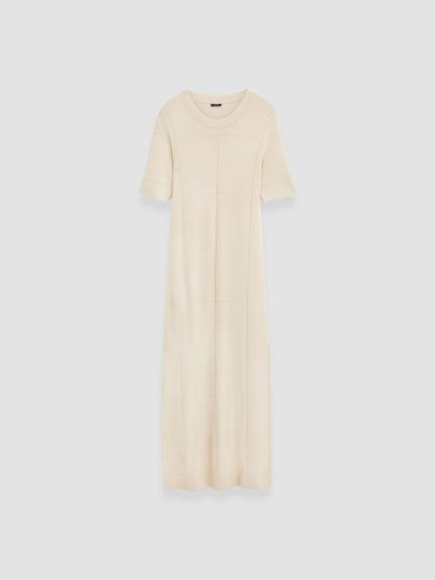 JOSEPH Grid Viscose Knitted Dress