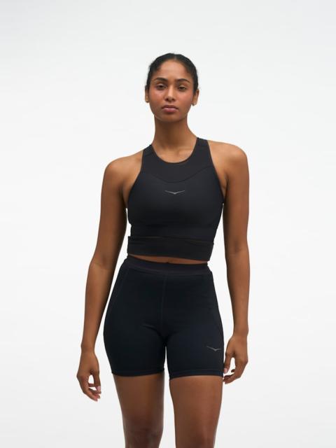 HOKA Women's Race Day Bra in Black/Black