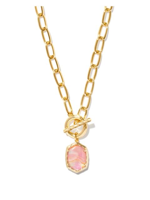 KENDRA SCOTT Daphne Convertible Gold Link and Chain Necklace