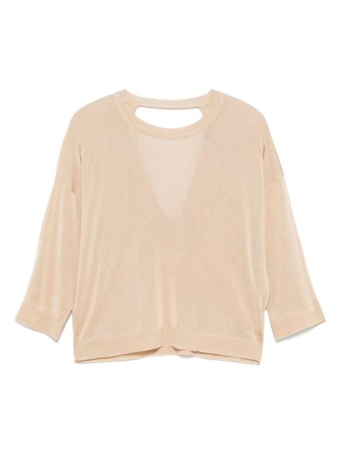 PESERICO fine-knit top