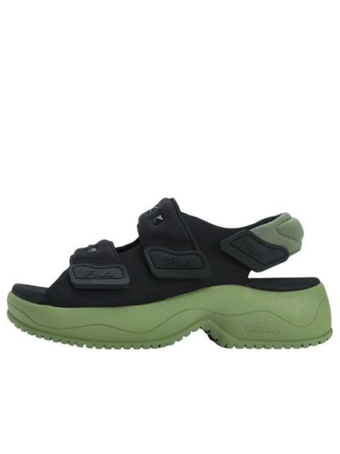 FILA (WMNS) FILA Puff Sandals 'Black Green' F12W321401FBO