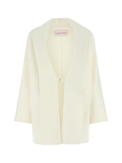 Valentino Ivory wool blend coat