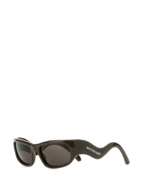 Brown acetate Hamptons Rectangle sunglasses
