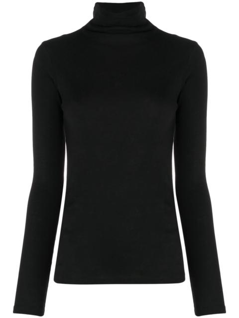 Vince Vince Roll-neck Cotton Blouse