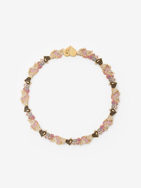 Burberry Souvenir Pavé Necklace