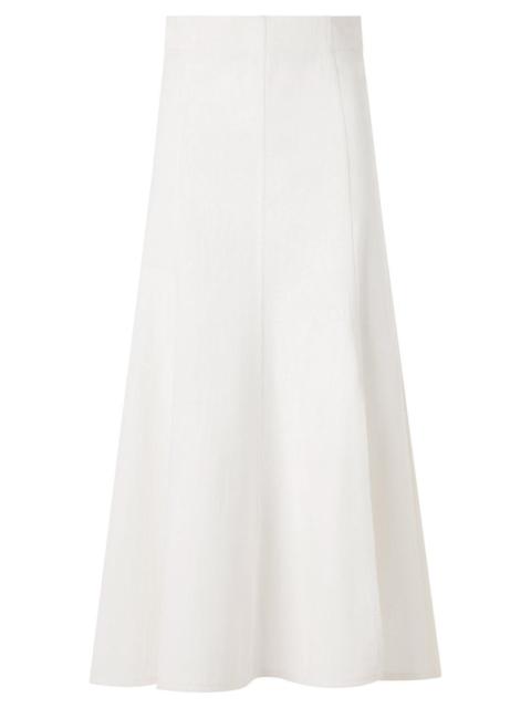 AKRIS Pleated Flare Midi Skirt