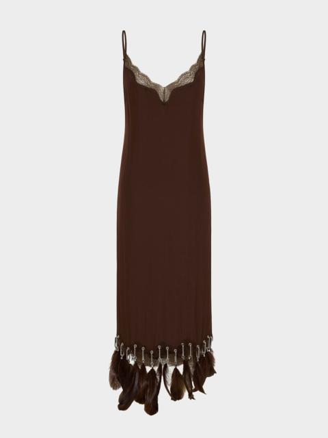 16ARLINGTON KENA MIDI DRESS IN SATIN