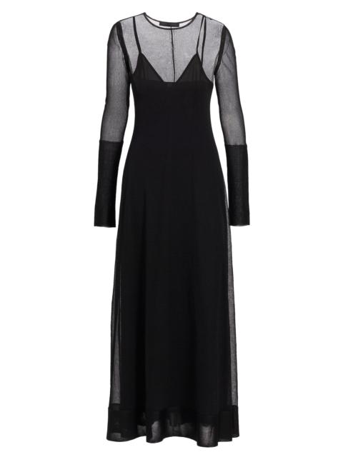 Proenza Schouler Women's Anneliese Silk Organza Maxi Dress - Black