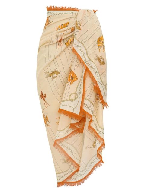 Zimmermann PRINTED COTTON PAREO