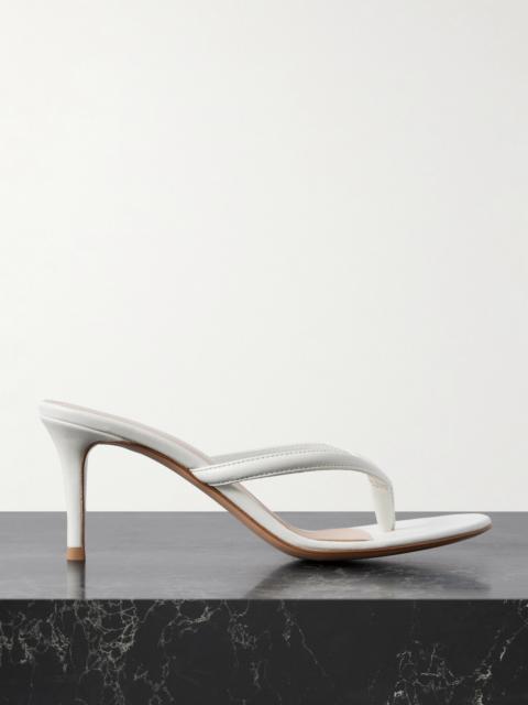 Gianvito Rossi Calypso 70 Leather Sandals
