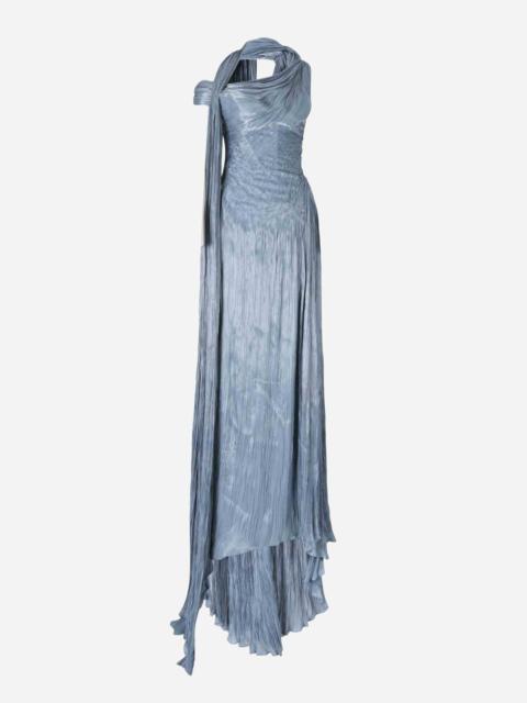 MARMAR HALIM DRAPED MAXI DRESS