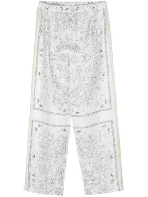 FABIANA FILIPPI silk palazzo trousers