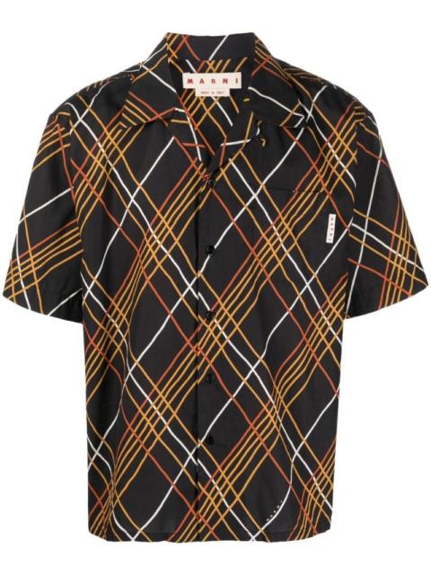 Marni all-over graphic-print shirt