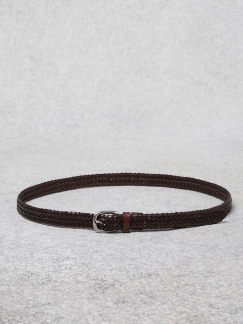 Brunello Cucinelli Braided leather belt