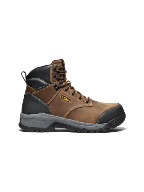 KEEN Men's Evanston 6" Waterproof Boot INT MET (Carbon Toe)