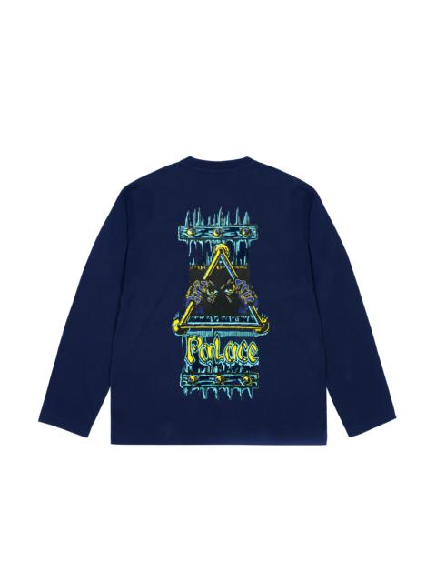 PALACE LOCK IN LONGSLEEVE NAVY
