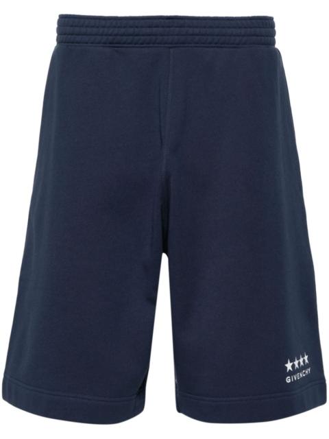 Givenchy logo-print cotton shorts