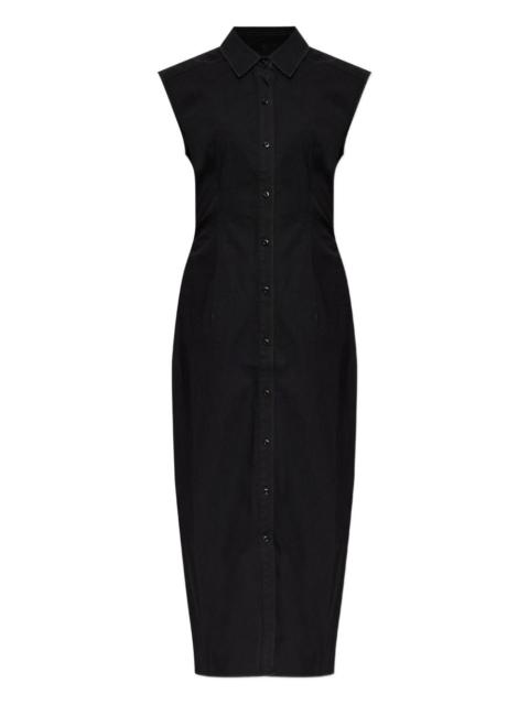 rag & bone buttoned shirt-style midi dress