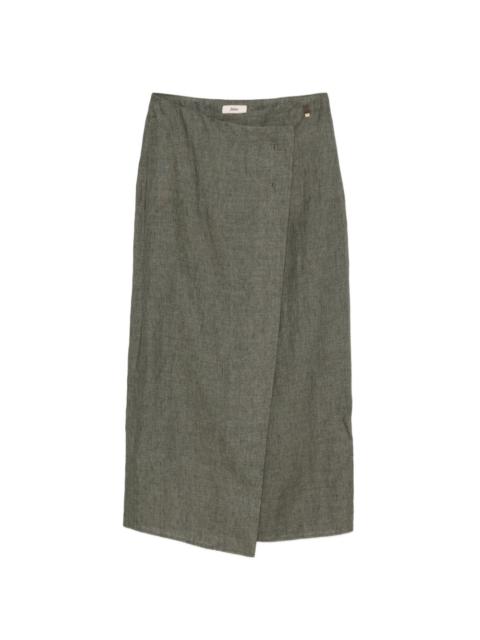 Herno wrap skirt