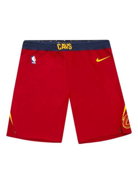 Nike Nike NBA Basketball Shorts Cleveland Cavaliers AU Player Edition Shorts Team Red 866375-677