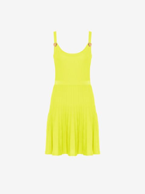 Moschino HEART BUTTONS KNITTED DRESS