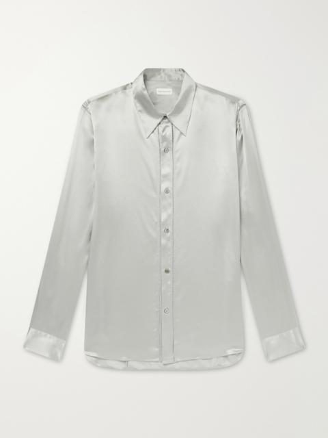 Dries Van Noten Silk-Satin Shirt