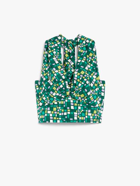 WEEKEND Max Mara DEREMI Cotton-poplin top