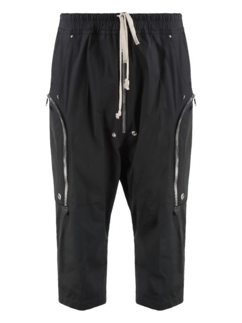 Rick Owens zip-pocket drawstring trousers