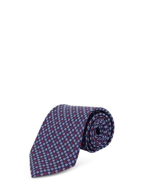 FERRAGAMO Ties Navy Scuro