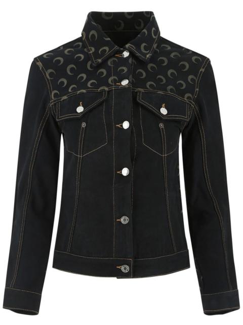 Marine Serre moon-print denim jacket