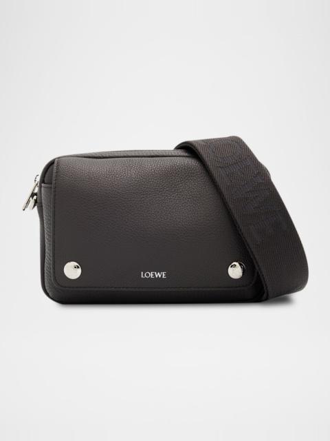 Loewe Men's Pebble Leather Camera Bag