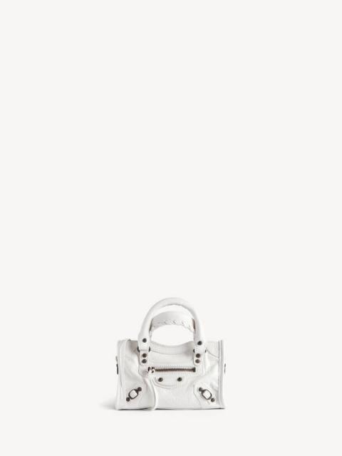 BALENCIAGA Women's Le City Bag Nano in White