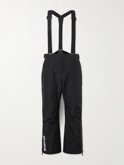 Moncler Grenoble Straight-Leg Logo-Print Padded Ski Salopettes