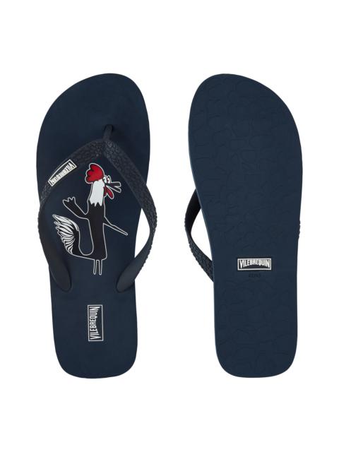 Vilebrequin Men Flipflop Shoes Cocorico !