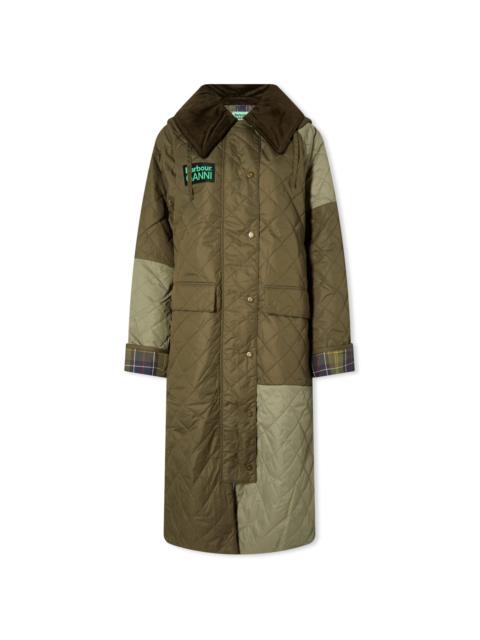 Barbour Barbour x Ganni Quilted Burghley Jacket