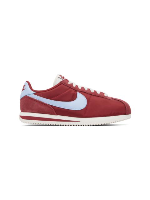 Nike Red Cortez Sneakers